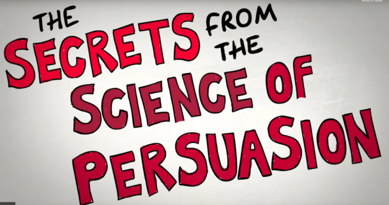 Read more about the article Great Video on the Science of Persuasion